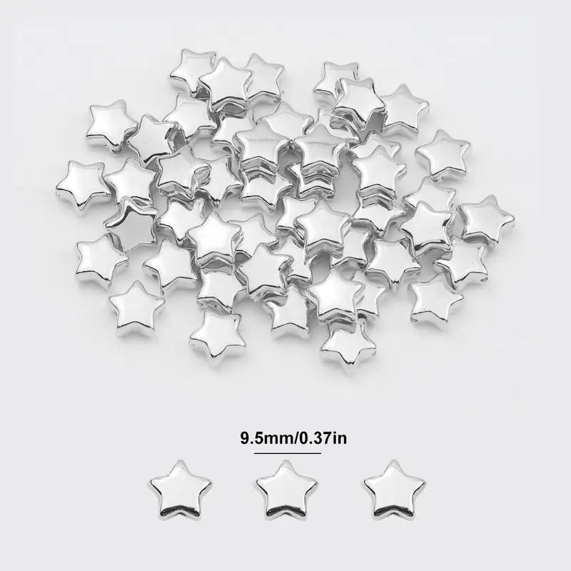 Silbersterne mit Loch